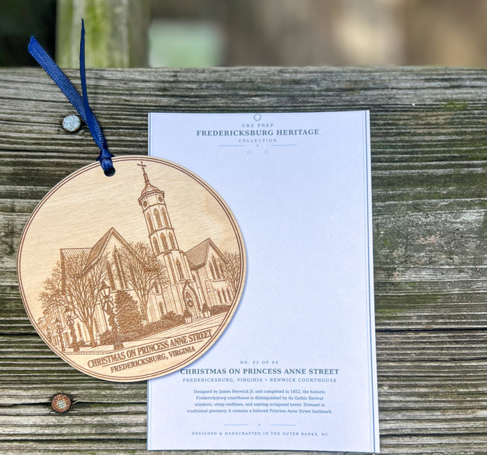 Custom Location & Landmark Wood Ornament