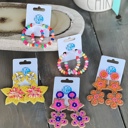  Sea Flower Seed Beaded Earrings – OBX Prep Exclusive