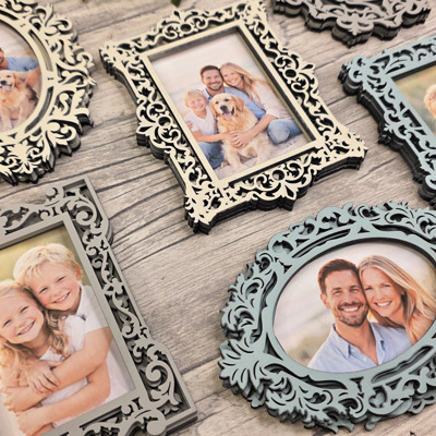 Mini Frame Magnets – Custom Photo Magnets – Handmade in the OBX