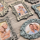  Mini Frame Magnets – Custom Photo Magnets – Handmade in the OBX