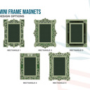 Rectangle 1 Mini Frame Magnets – Custom Photo Magnets – Handmade in the OBX