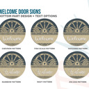  Custom Welcome Door Sign – Mix & Match Porch Sign – Handmade in the OBX