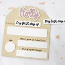  First Day and Last Day Custom Back to School Photo and Memory Board