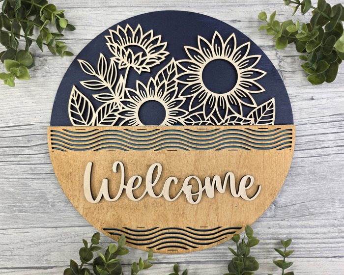 Custom Welcome Door Sign – Mix & Match Porch Sign – Handmade in the OBX