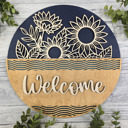  Custom Welcome Door Sign – Mix & Match Porch Sign – Handmade in the OBX