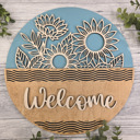  Custom Welcome Door Sign – Mix & Match Porch Sign – Handmade in the OBX