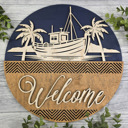  Custom Welcome Door Sign – Mix & Match Porch Sign – Handmade in the OBX