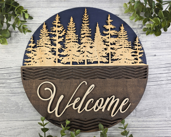 Custom Welcome Door Sign – Mix & Match Porch Sign – Handmade in the OBX