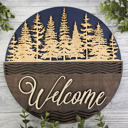  Custom Welcome Door Sign – Mix & Match Porch Sign – Handmade in the OBX