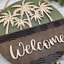  Custom Welcome Door Sign – Mix & Match Porch Sign – Handmade in the OBX