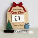  Personalized Christmas Countdown Sign