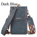 Dark Blue Crossbody Phone Bag