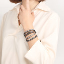  Multi-Layer Vintage Leather Bracelet