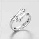  s925 Silver Hugging Ring