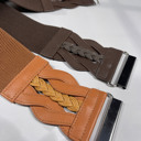  Women's Elastic Wide Belts