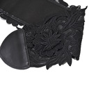  Women's Wide Lace Belt