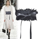  Women's Wide Lace Belt