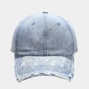 Blue Washed Vintage Denim Cap