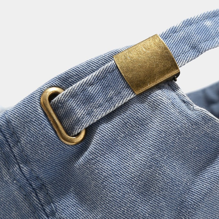 Washed Vintage Denim Cap