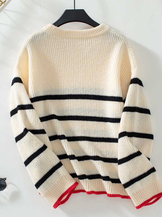 Striped Pullover Sweaters