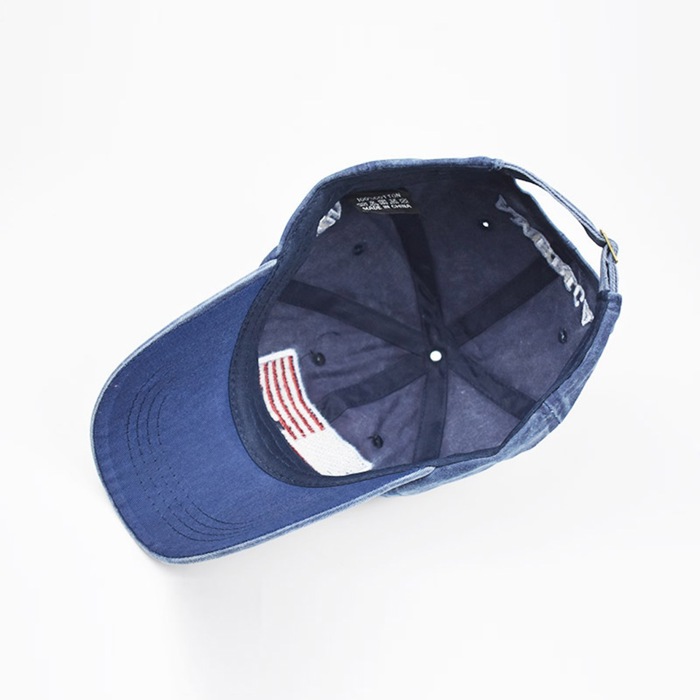 Washed Cotton USA Flag Cap