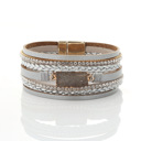  Magnet Buckle Diamond Bracelet