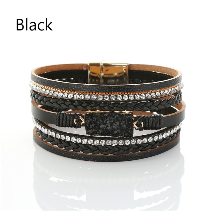 Magnet Buckle Diamond Bracelet