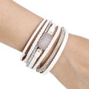  Magnet Buckle Diamond Bracelet