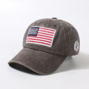  Washed Cotton USA Flag Cap