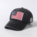  Washed Cotton USA Flag Cap