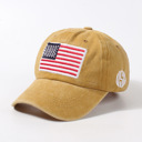  Washed Cotton USA Flag Cap