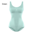 Green Small Women's Shapewear Bodysuit