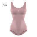 Pink Small Women's Shapewear Bodysuit