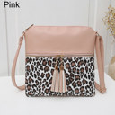 Pink Leopard CrossBody Bag