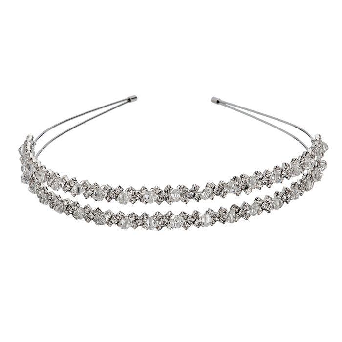 Wedding Hair Hoop Rhinestone Headband