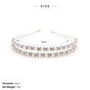  Wedding Hair Hoop Rhinestone Headband