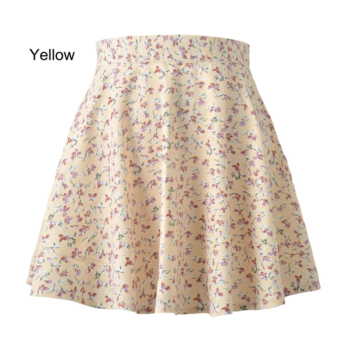 Floral Mini Skirt