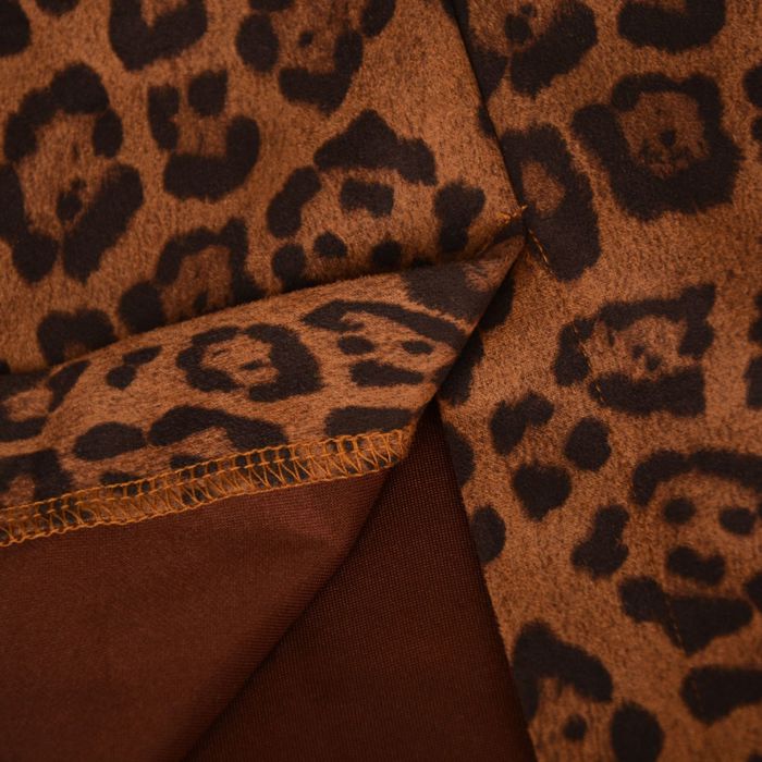 High Waist Printed A-Line Skirt