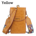 Yellow Crossbody Phone Bag
