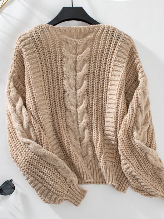 Lantern Sleeve Sweater