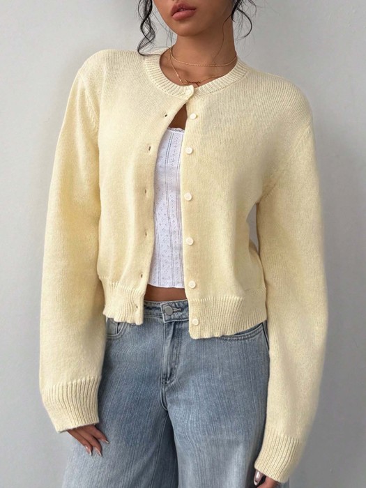 Lightweight Long Sleeve knit Cardigan