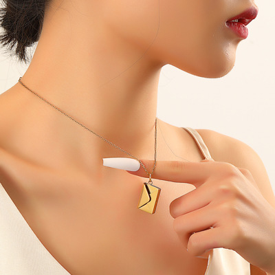 Envelope Love Letter Necklace