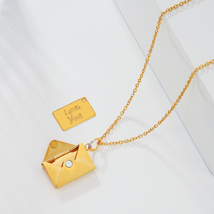 Envelope Love Letter Necklace