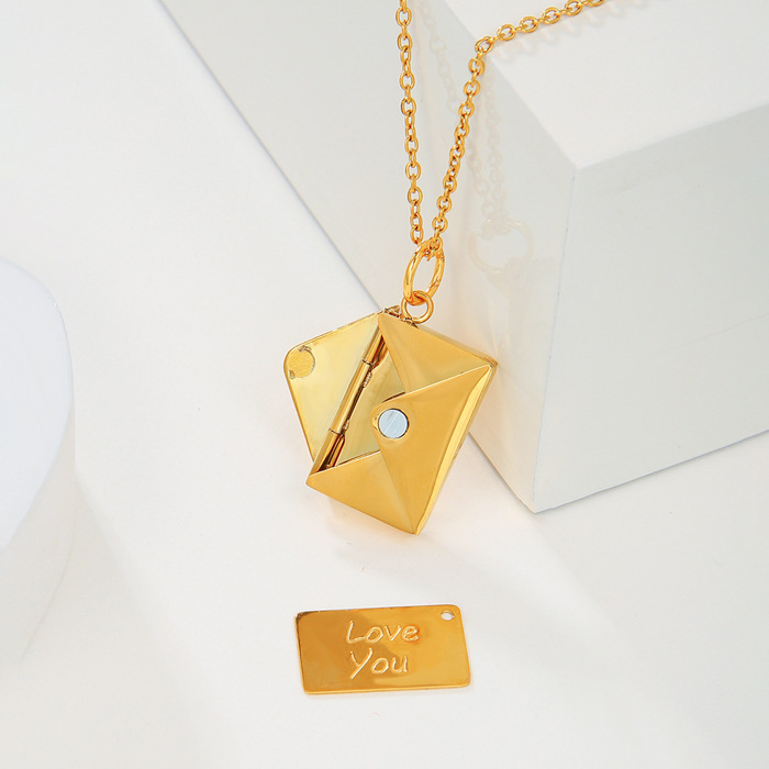 Envelope Love Letter Necklace