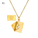  Envelope Love Letter Necklace