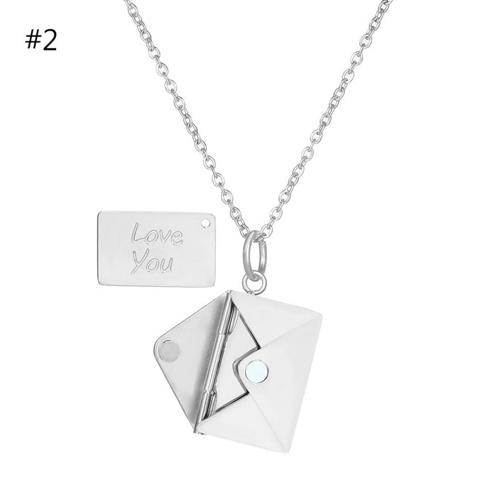 Envelope Love Letter Necklace