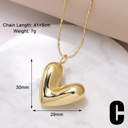  Elegant Heart Necklace
