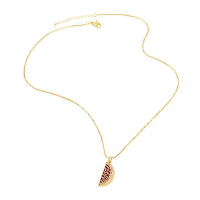 Gold Plated Fruit Necklace