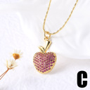 C Gold Plated Fruit Necklace