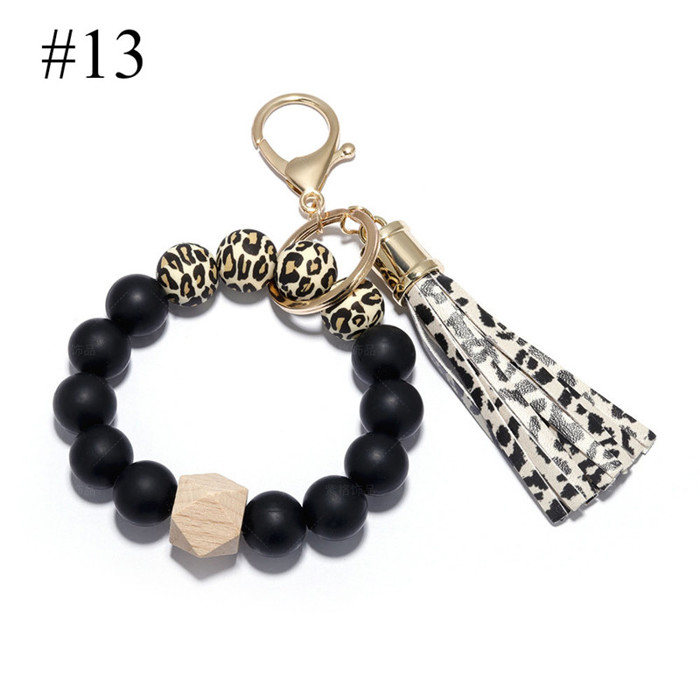 Silicone Key Ring Bracelets Wristlet